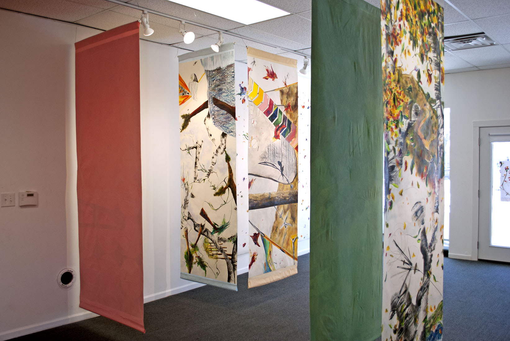 <p><img src="Our Only Day/documentation/fullroom1.jpg" width="800" height="495" alt="Roger Buttles Our Only Day Site Red Gallery Chicago" /></p>